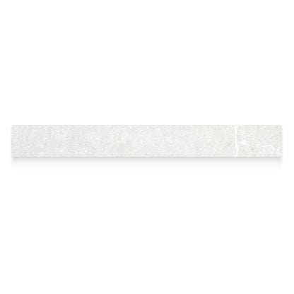 Astrastone Porcelain Tile White Matte Bullnose
