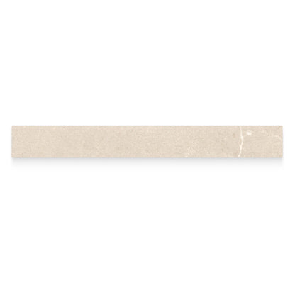 Astrastone Porcelain Tile Ivory Matte Bullnose