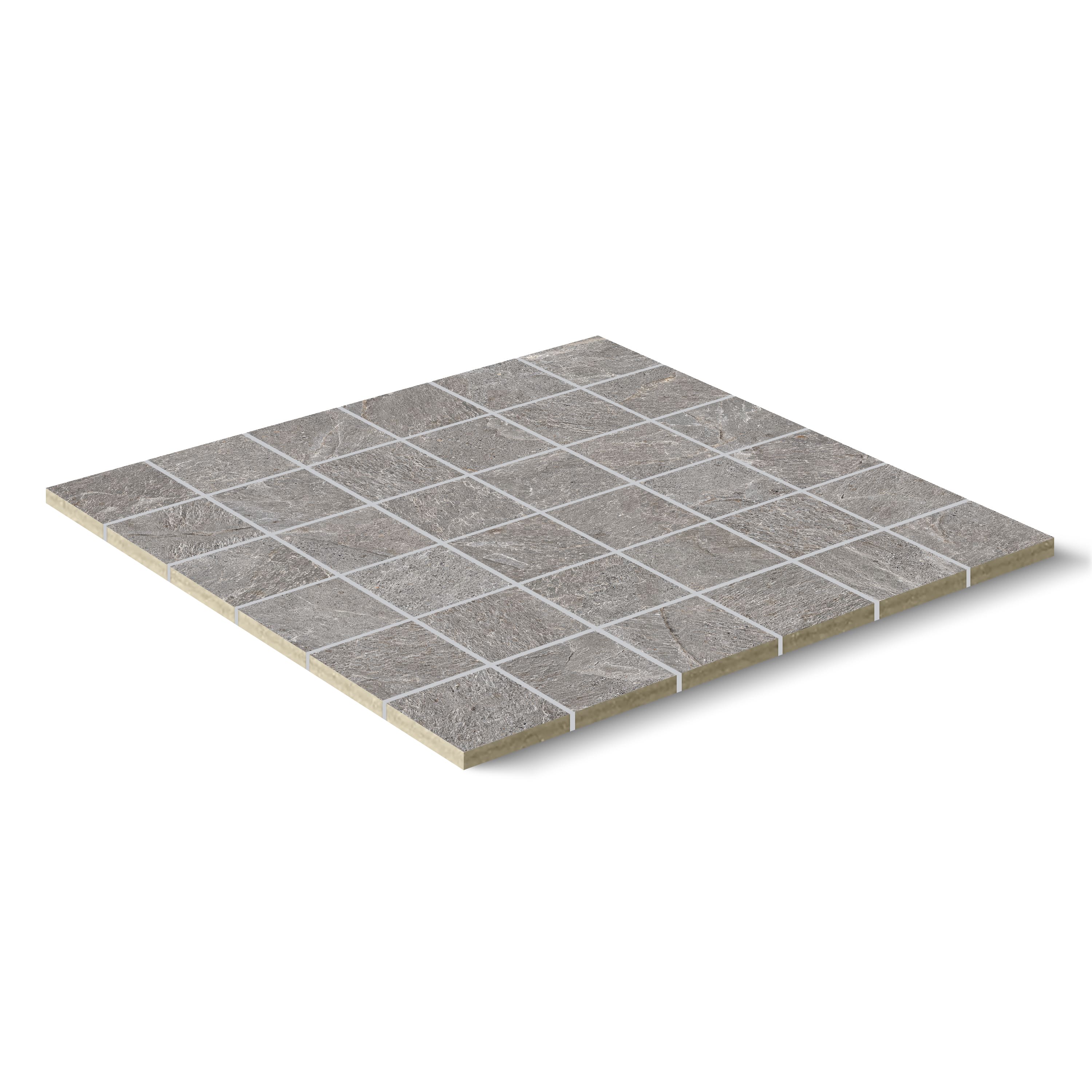 Ardesia Slate Ash Matte 2x2 Mosaic (12x12 Sheet)