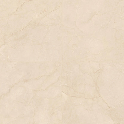 Crema Marfil Porcelain Tile 24x24 Matte