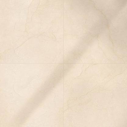 Crema Marfil Porcelain Tile 24x24 Polished
