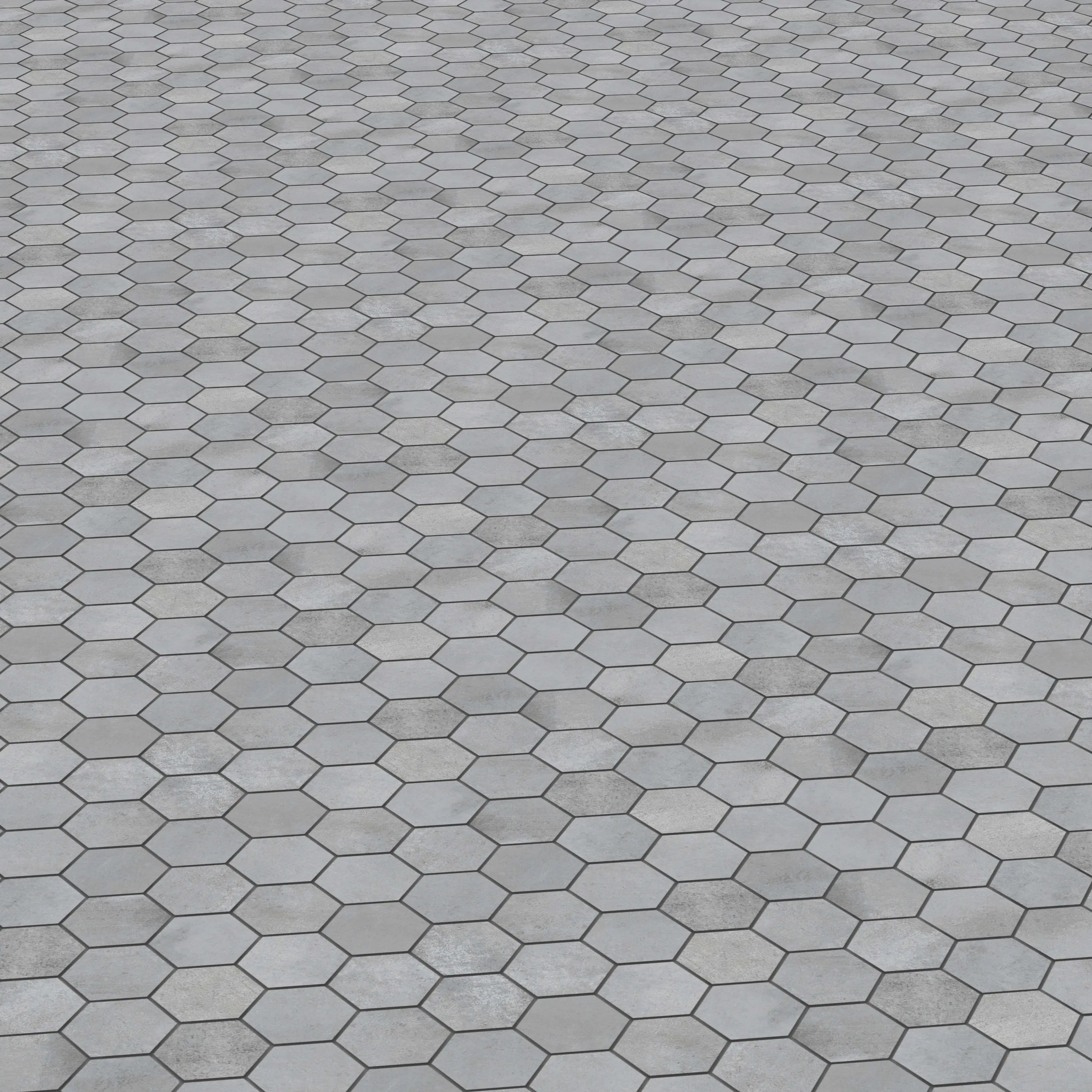 Bond Porcelain Tile Antracita Hexagon Mosaic