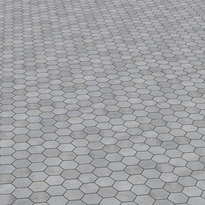Bond Porcelain Tile Antracita Hexagon Mosaic
