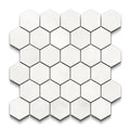 Bond Porcelain Tile Blanco Hexagon Mosaic