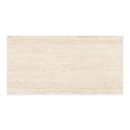 Travertino Porcelain Tile Ivory 24x48 Matte