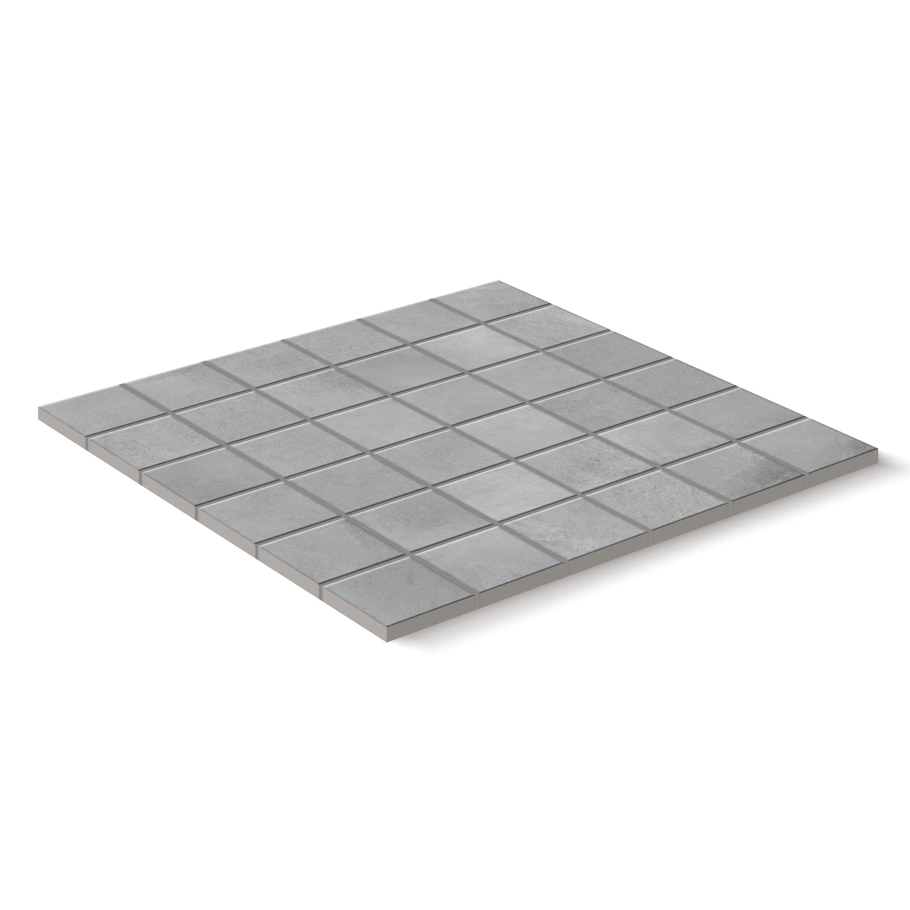 Bond Porcelain Tile Antracita Square Mosaic 2x2 Sheet