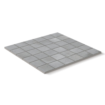 Bond Porcelain Tile Antracita Square Mosaic 2x2 Sheet