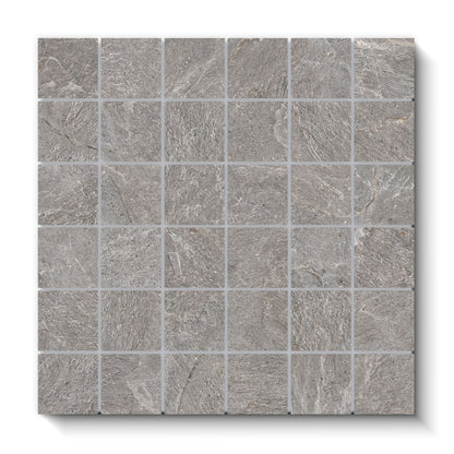 Ardesia Slate Ash Matte 2x2 Mosaic (12x12 Sheet)