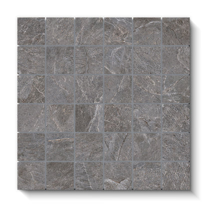 Ardesia Slate Storm Matte 2x2 Mosaic (12x12 Sheet)