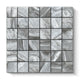 Nebula Porcelain Tile Gris Square Mosaic 2x2 Sheet