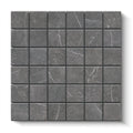 Astrastone Porcelain Tile Graphite Square Mosaic 2x2 Sheet