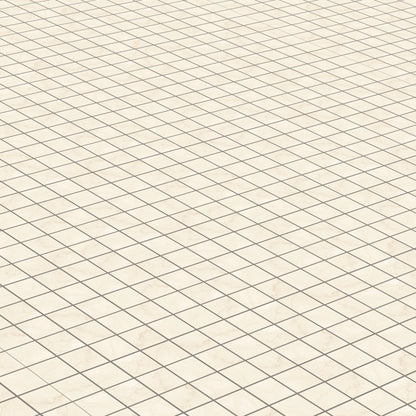 Botticino Select Porcelain Tile Natural Square Mosaic 2x2 Sheet Matte