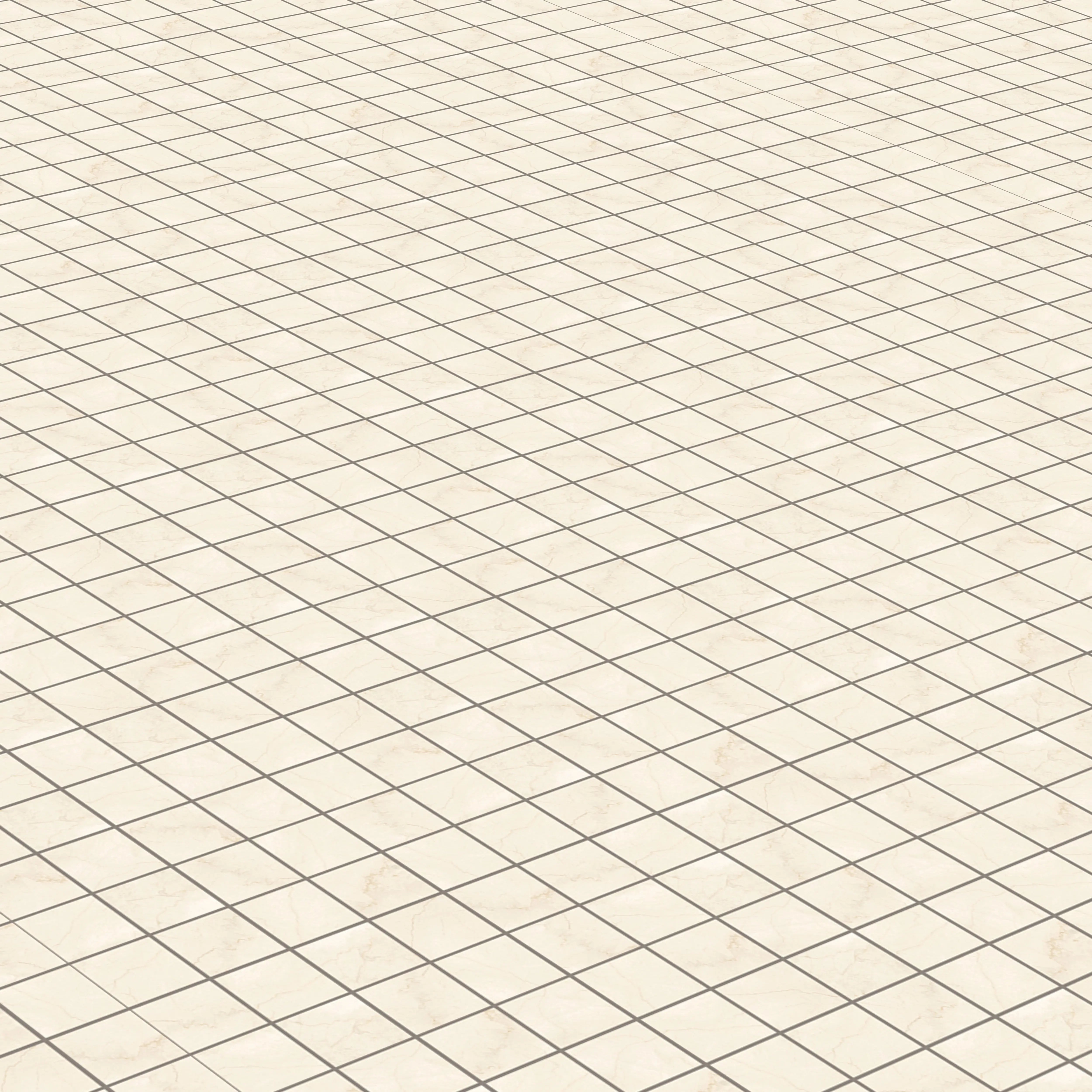 Botticino Select Porcelain Tile Natural Square Mosaic 2x2 Sheet Matte